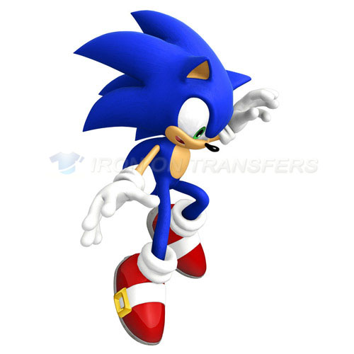 Sonic the Hedgehog Iron-on Stickers (Heat Transfers)NO.5314